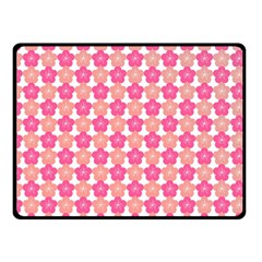 Sakura Flower Pattern Double Sided Fleece Blanket (small)  by Pakrebo