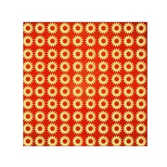 Wallpaper Illustration Pattern Small Satin Scarf (square) by Pakrebo