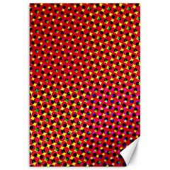 Pattern Textile Structure Abstract Canvas 20  X 30  by Pakrebo