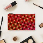 Pattern Textile Structure Abstract Cosmetic Bag (Small) Front