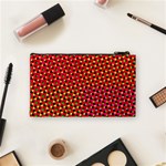 Pattern Textile Structure Abstract Cosmetic Bag (Small) Back