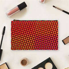 Pattern Textile Structure Abstract Cosmetic Bag (medium) by Pakrebo