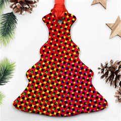 Pattern Textile Structure Abstract Ornament (christmas Tree)  by Pakrebo