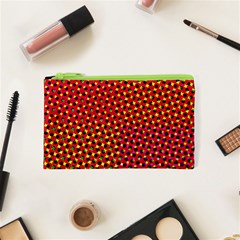 Pattern Textile Structure Abstract Cosmetic Bag (xs) by Pakrebo