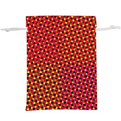 Pattern Textile Structure Abstract  Lightweight Drawstring Pouch (xl)