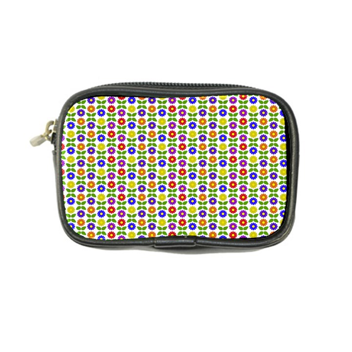 Flowers Colors Colorful Flowering Coin Purse