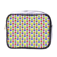 Flowers Colors Colorful Flowering Mini Toiletries Bag (one Side) by Pakrebo