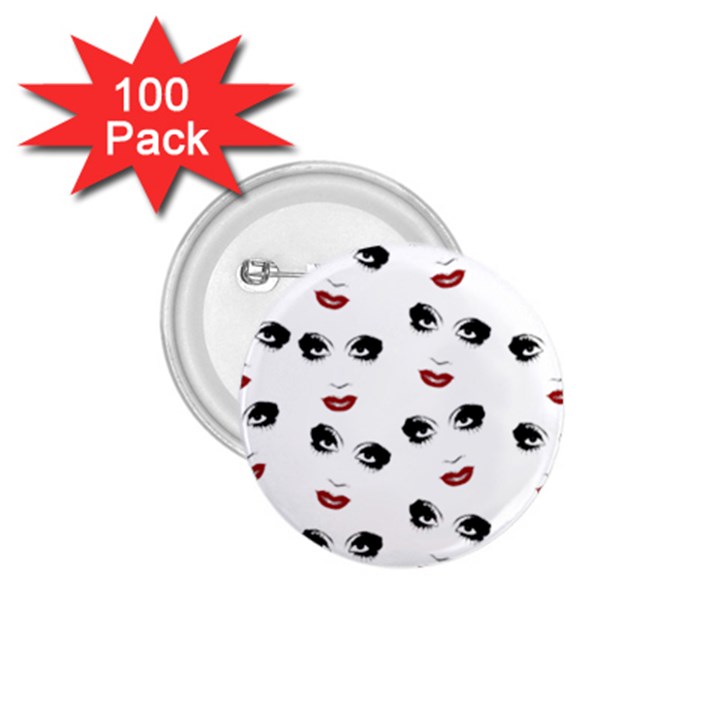 Bianca Del Rio pattern 1.75  Buttons (100 pack) 