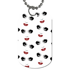 Bianca Del Rio Pattern Dog Tag (one Side) by Valentinaart