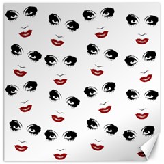 Bianca Del Rio Pattern Canvas 12  X 12  by Valentinaart