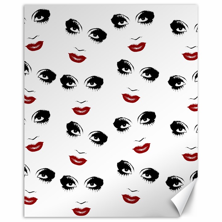 Bianca Del Rio pattern Canvas 16  x 20 