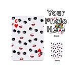 Bianca Del Rio pattern Playing Cards 54 Designs (Mini) Front - Heart6