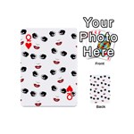 Bianca Del Rio pattern Playing Cards 54 Designs (Mini) Front - HeartQ