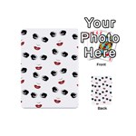 Bianca Del Rio pattern Playing Cards 54 Designs (Mini) Back