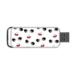 Bianca Del Rio Pattern Portable Usb Flash (one Side) by Valentinaart