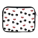 Bianca Del Rio pattern Apple iPad 2/3/4 Zipper Cases Front