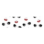 Bianca Del Rio pattern Satin Scarf (Oblong) Front