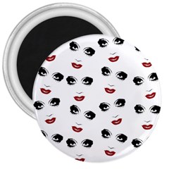 Bianca Del Rio Pattern 3  Magnets by Valentinaart