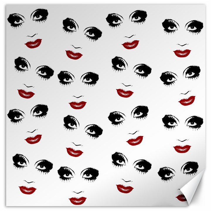 Bianca Del Rio pattern Canvas 20  x 20 