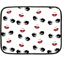 Bianca Del Rio Pattern Fleece Blanket (mini) by Valentinaart