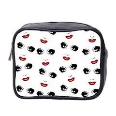 Bianca Del Rio Pattern Mini Toiletries Bag (two Sides) by Valentinaart