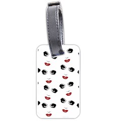 Bianca Del Rio Pattern Luggage Tag (one Side) by Valentinaart