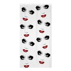 Bianca Del Rio Pattern Shower Curtain 36  X 72  (stall)  by Valentinaart