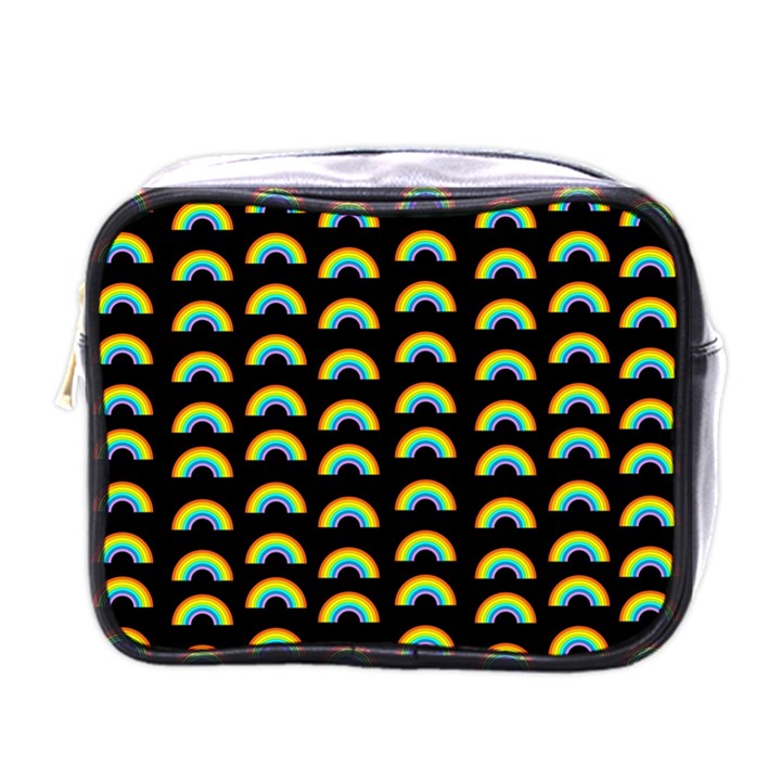 Pride rainbow flag pattern Mini Toiletries Bag (One Side)