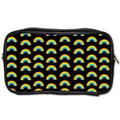 Pride Rainbow Flag Pattern Toiletries Bag (one Side) by Valentinaart