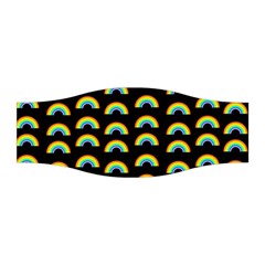 Pride Rainbow Flag Pattern Stretchable Headband by Valentinaart