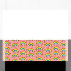 Pride Rainbow Flag Pattern Rectangular Jigsaw Puzzl by Valentinaart