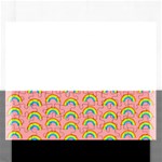 Pride rainbow flag pattern Rectangular Jigsaw Puzzl Front