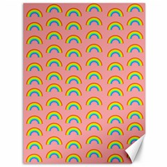 Pride Rainbow Flag Pattern Canvas 36  X 48  by Valentinaart