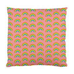 Pride Rainbow Flag Pattern Standard Cushion Case (two Sides) by Valentinaart