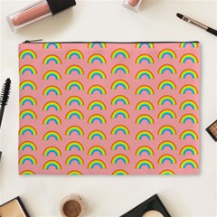 Pride Rainbow Flag Pattern Cosmetic Bag (xl) by Valentinaart