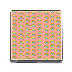 Pride Rainbow Flag Pattern Memory Card Reader (square 5 Slot) by Valentinaart