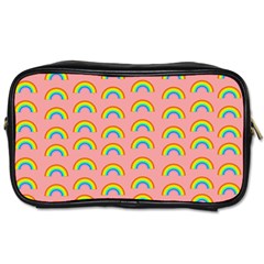 Pride Rainbow Flag Pattern Toiletries Bag (one Side) by Valentinaart