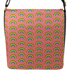 Pride Rainbow Flag Pattern Flap Closure Messenger Bag (s) by Valentinaart