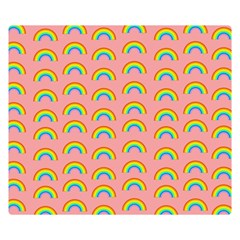 Pride Rainbow Flag Pattern Double Sided Flano Blanket (small)  by Valentinaart