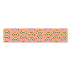 Pride Rainbow Flag Pattern Velvet Scrunchie by Valentinaart