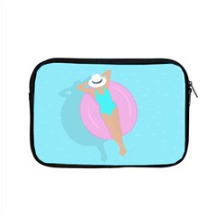 Lady In The Pool Apple Macbook Pro 15  Zipper Case by Valentinaart