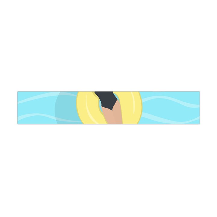 Lady in the pool Flano Scarf (Mini)