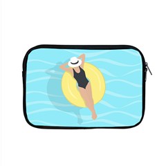 Lady In The Pool Apple Macbook Pro 15  Zipper Case by Valentinaart