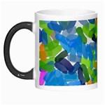 Paint brushes on a white background                           Morph Mug Left