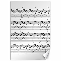 Notes Lines Music Canvas 20  X 30  by Mariart