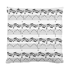 Notes Lines Music Standard Cushion Case (two Sides) by Mariart