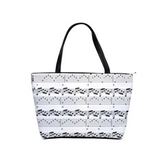 Notes Lines Music Classic Shoulder Handbag by Mariart