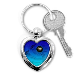 Music Reble Sound Concert Key Chain (heart) by HermanTelo