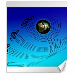 Music Reble Sound Concert Canvas 20  X 24 