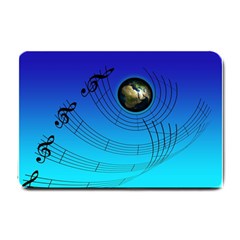 Music Reble Sound Concert Small Doormat 